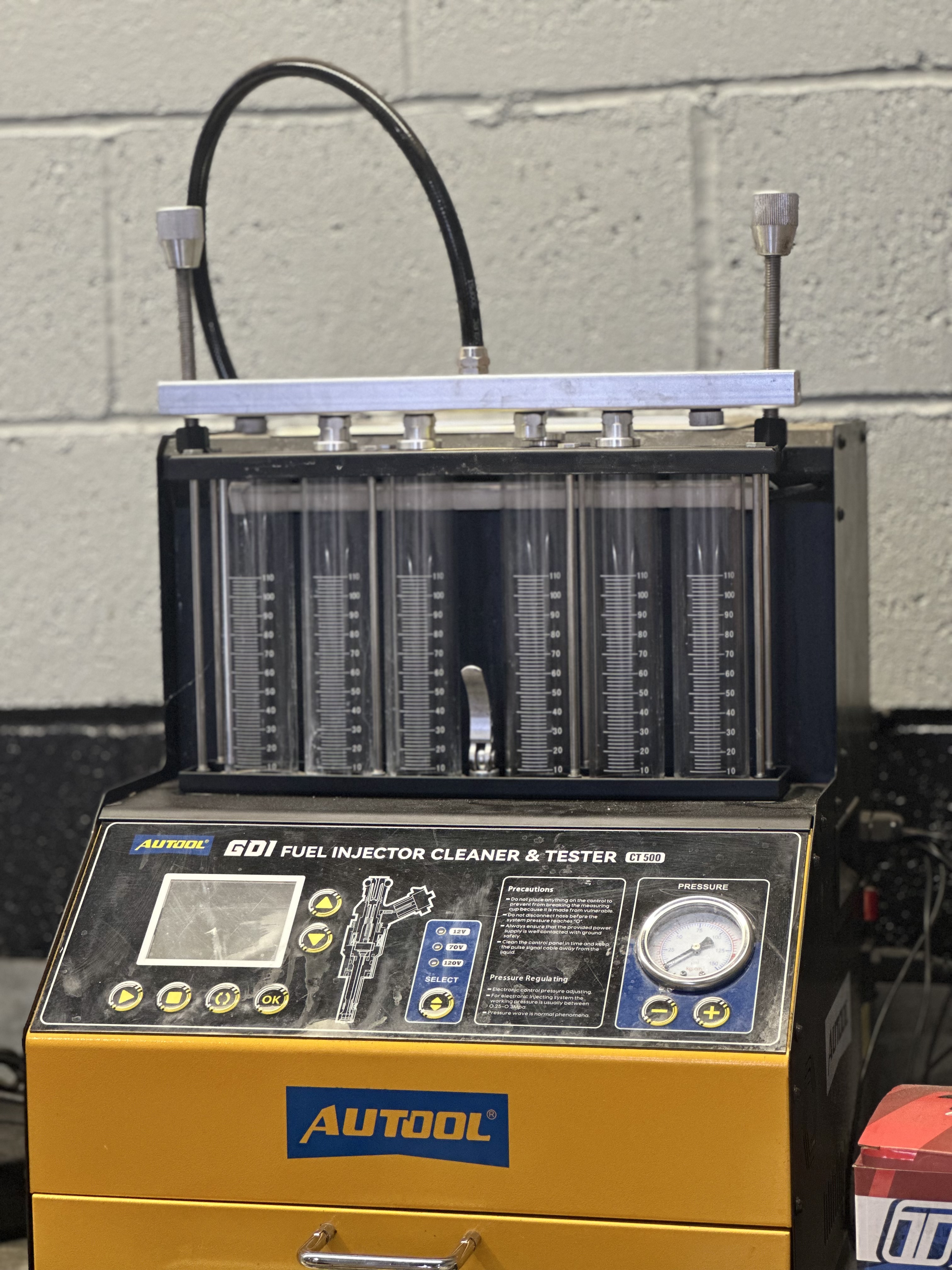 Our actual BMW diagnostic computer and specialized tools