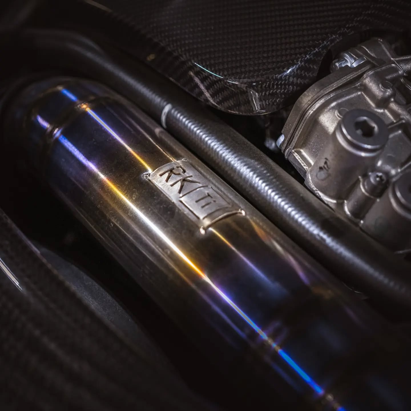 BMW performance modifications and upgrades in progress