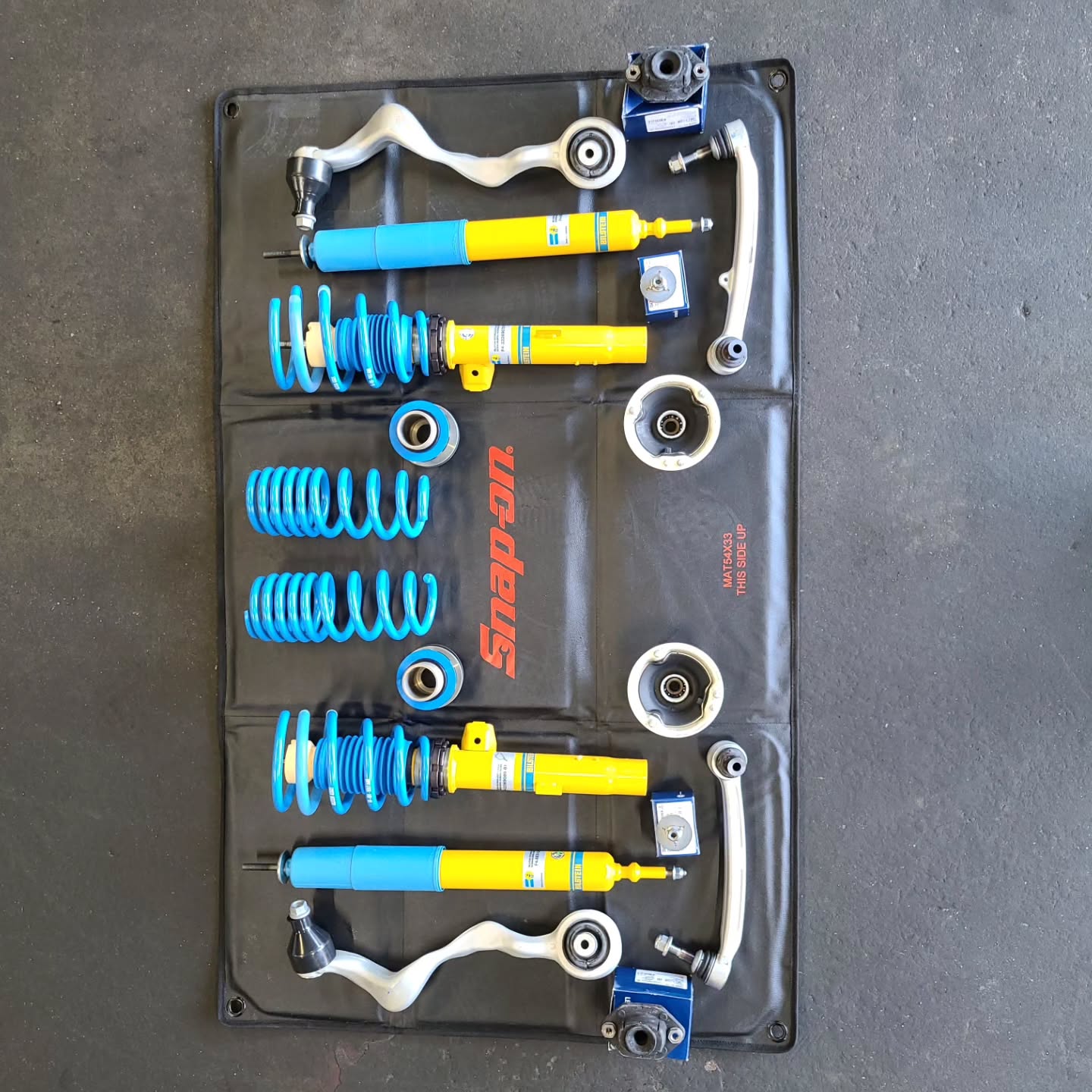 Clean and organized workshop environment